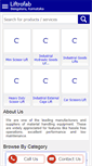 Mobile Screenshot of hydraulicliftingequipments.com